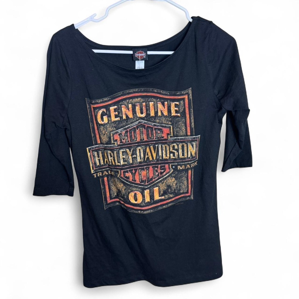 Harley Davidson 1/2 Sleeve Top